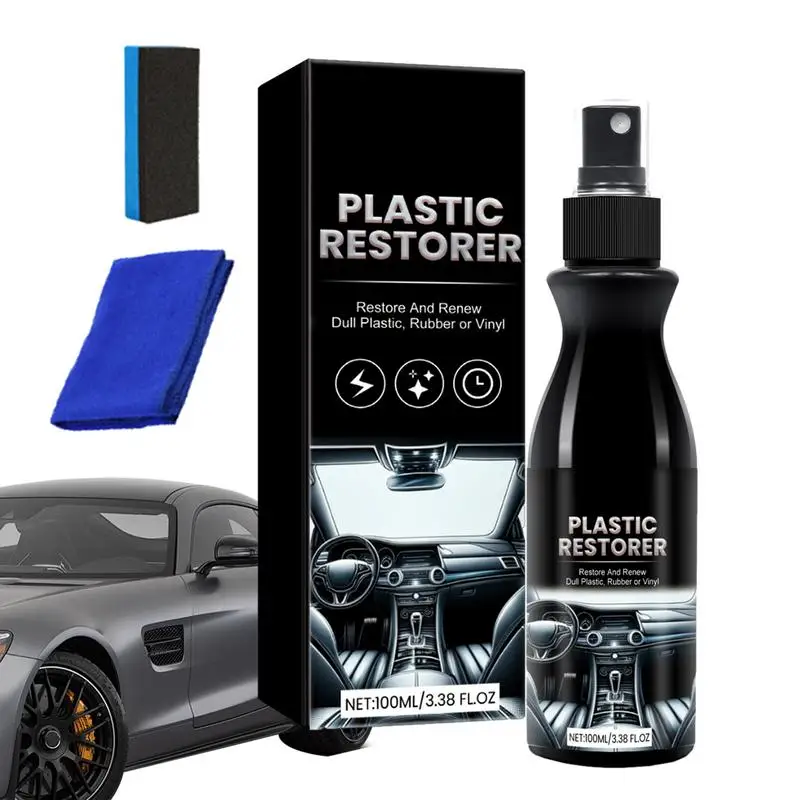 

Car Coating Spray 100ML Car Coating Agent Safety Spray Effective Multifunctional Car Maintenance Spray For Dashboard