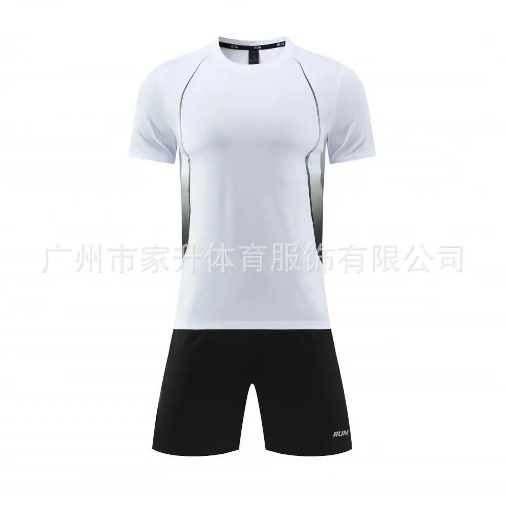 Short Sleeve Breathable Quick Dry Adult Baseball Jersey Casual Running Sports Suit Training Team Uniform