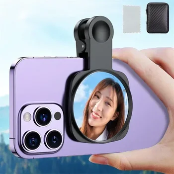 Smartphone Camera Lens & Selfie Mirror Clip Kit 1