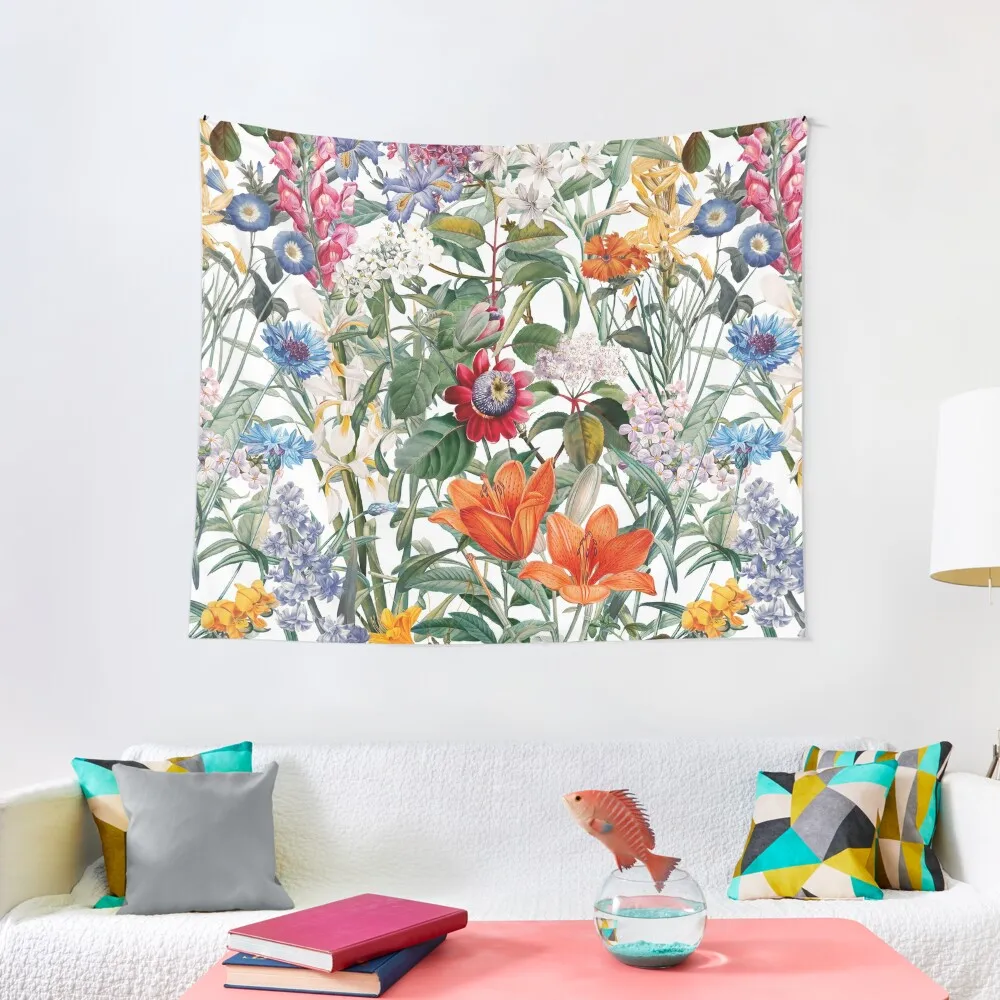

Vintage Garden IX Tapestry Carpet On The Wall Wall Deco Home Decor Accessories Aesthetic Tapestry
