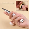 1Pcs Plastic Nails Art Dust Cleaning Brush Buckle Brush Oval Gel Dust Cleaning  Make Up Ring-shaped Brush Manicure Tools 3
