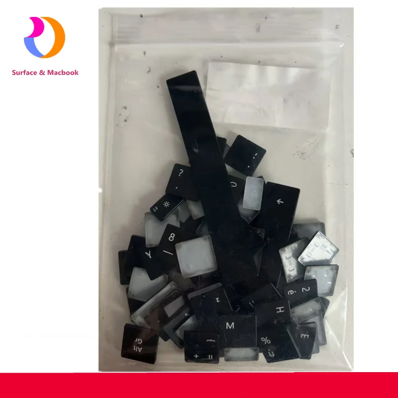NEW KeyCap For Microsoft Surface Laptop 7 key Cup Black US Layout 2036