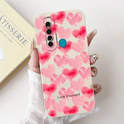 Cute Cat Cartoon Shockproof Phone Case Cover - Soft Protective s for Camon 15 Premier (TYbai2190)