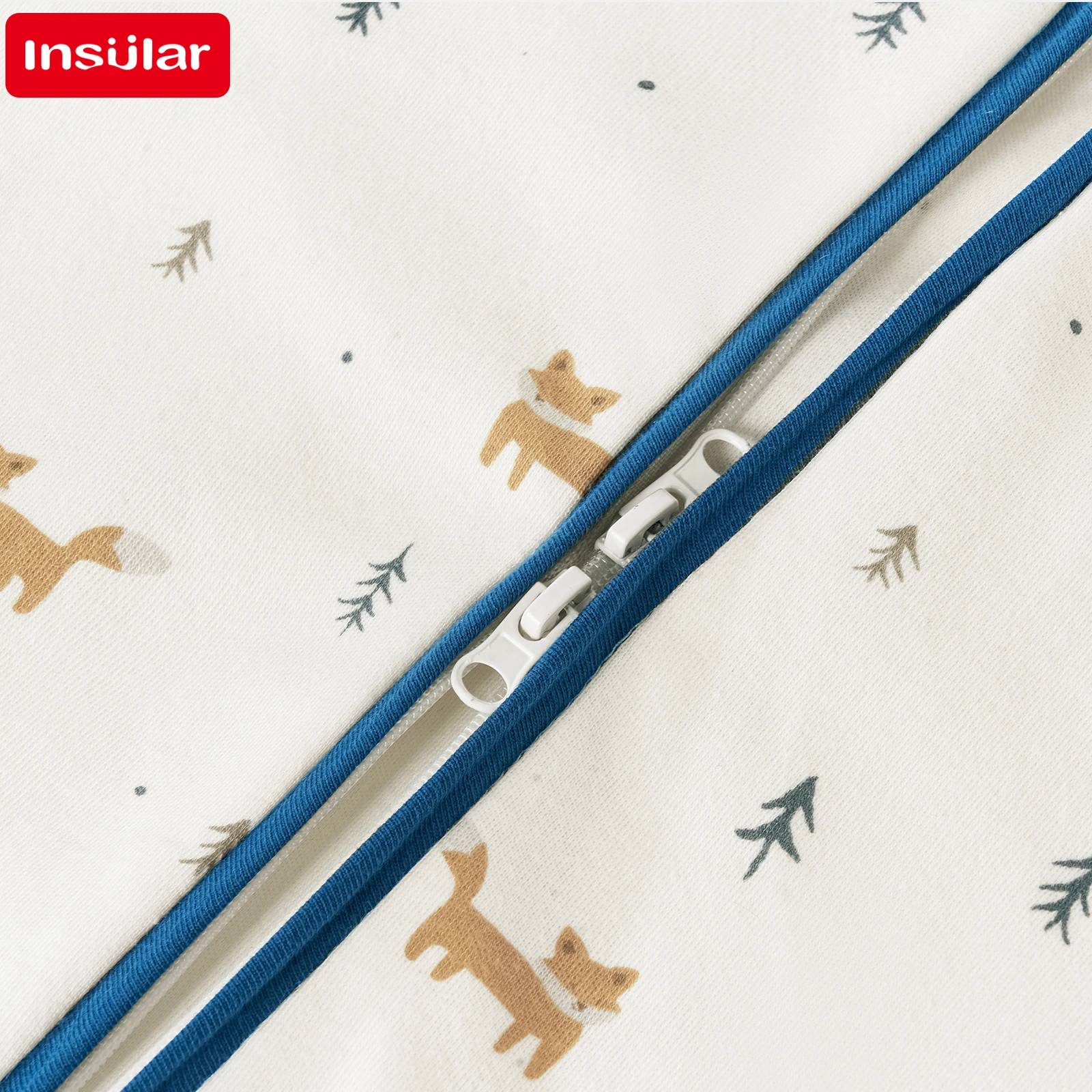 INSULAR Infant Swaddle Blankets Newborn Anti-startle Wrap Cloth Cartoon Kids Thin Cotton Sacks 100% Cotton Multi-functional 5