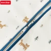 INSULAR Infant Swaddle Blankets Newborn Anti-startle Wrap Cloth Cartoon Kids Thin Cotton Sacks 100% Cotton Multi-functional 5