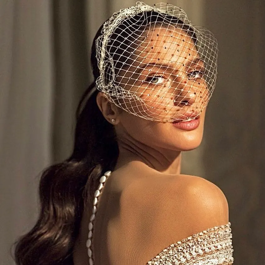 Bridal Veil Short Detachable For Wedding