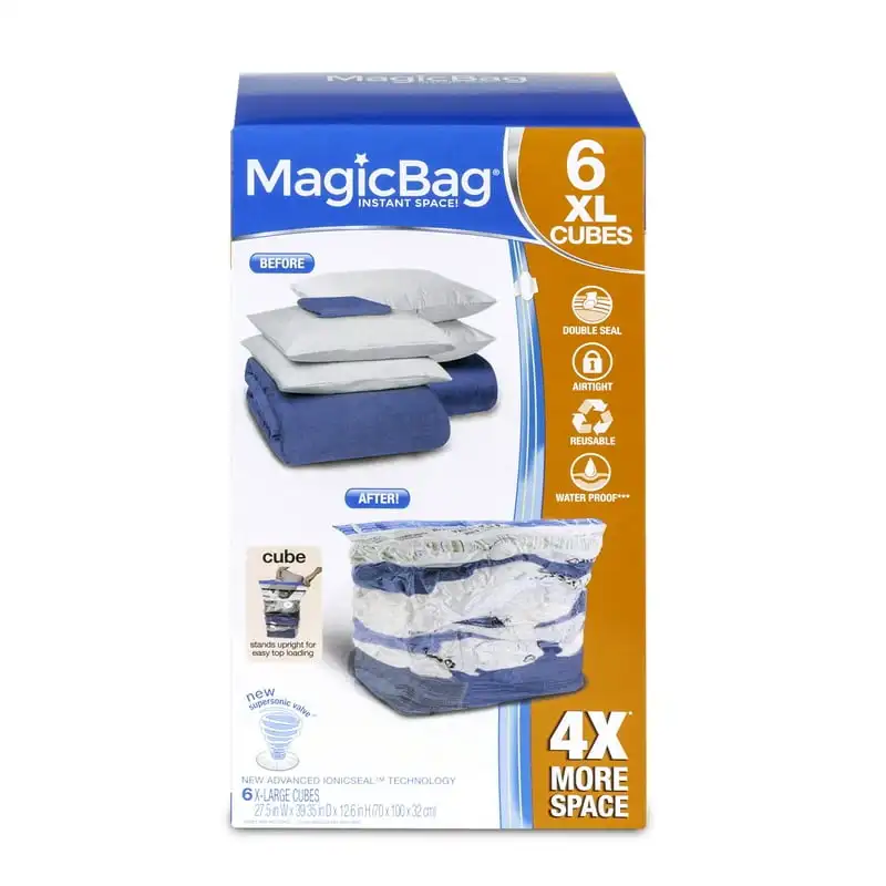 

Space Saver Vacuum Seal Storage Bags - Set of 6 Silicone kitchen utensils set Silicone kitchen accessories Restaurant accessorie