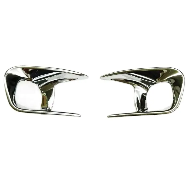 

ABS хром для Citroen C4 2016 аксессуары Автомобильные передние противотуманные фары декоративная крышка хромовый Стайлинг 2 шт./компл.