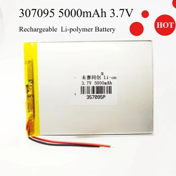 307095/357095 Batterie ricaricabili ai polimeri di litio da 5000 mAh 3,7 V per batteria accessoria per smartphone tablet MID da 8 pollici e 9 pollici