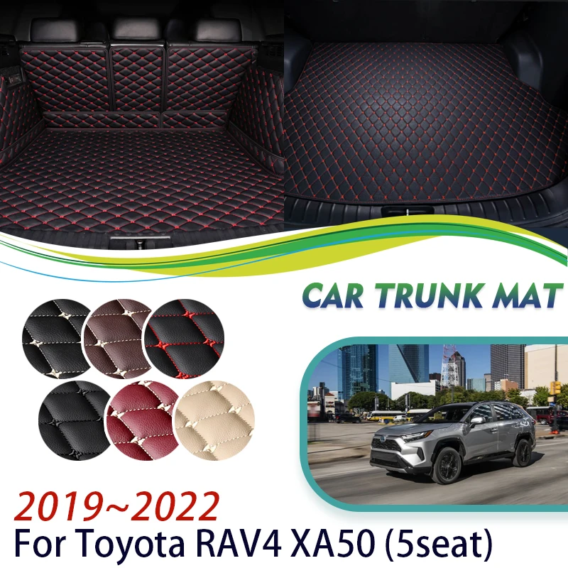 Car Rear Trunk Mat For Toyota Rav4 Rav 4 Suzuki Across Xa50 2019 2020