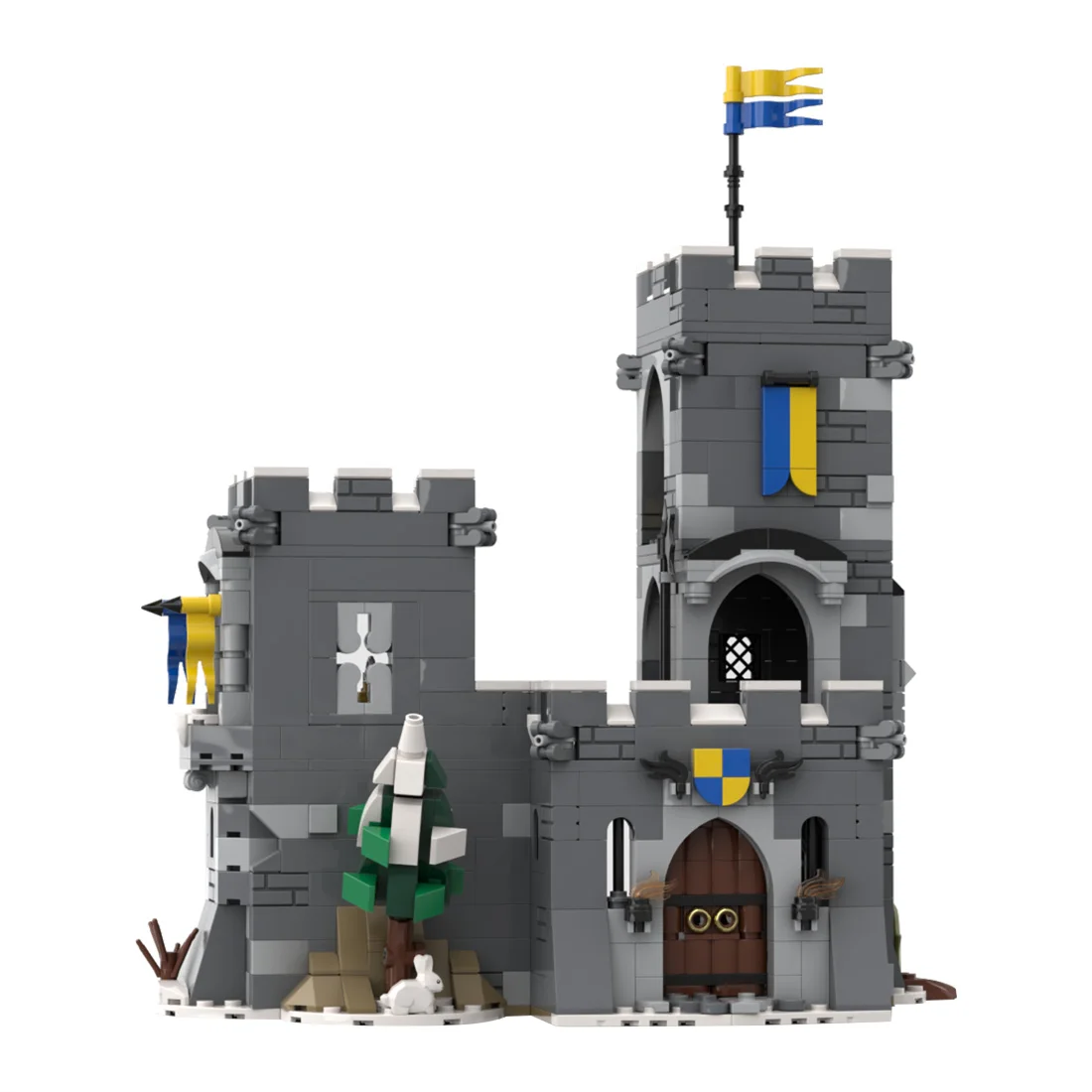 

Authorized MOC-138791 Mountain Tower Model Medieval Theme Building Blocks Toys Set (722PCS) - By Bricks_fan_uy