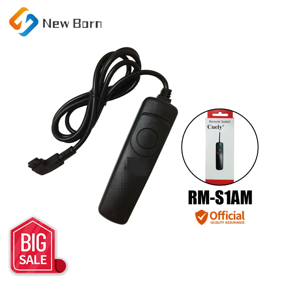 Rilascio Dell'Otturatore Rm-S1Am Telecomando Del Cavo Per Sony Minolta A100 A200 A300 A350 A700 A900 Dynax 7D/5D 9/7/5/4/3 807Si 600Si