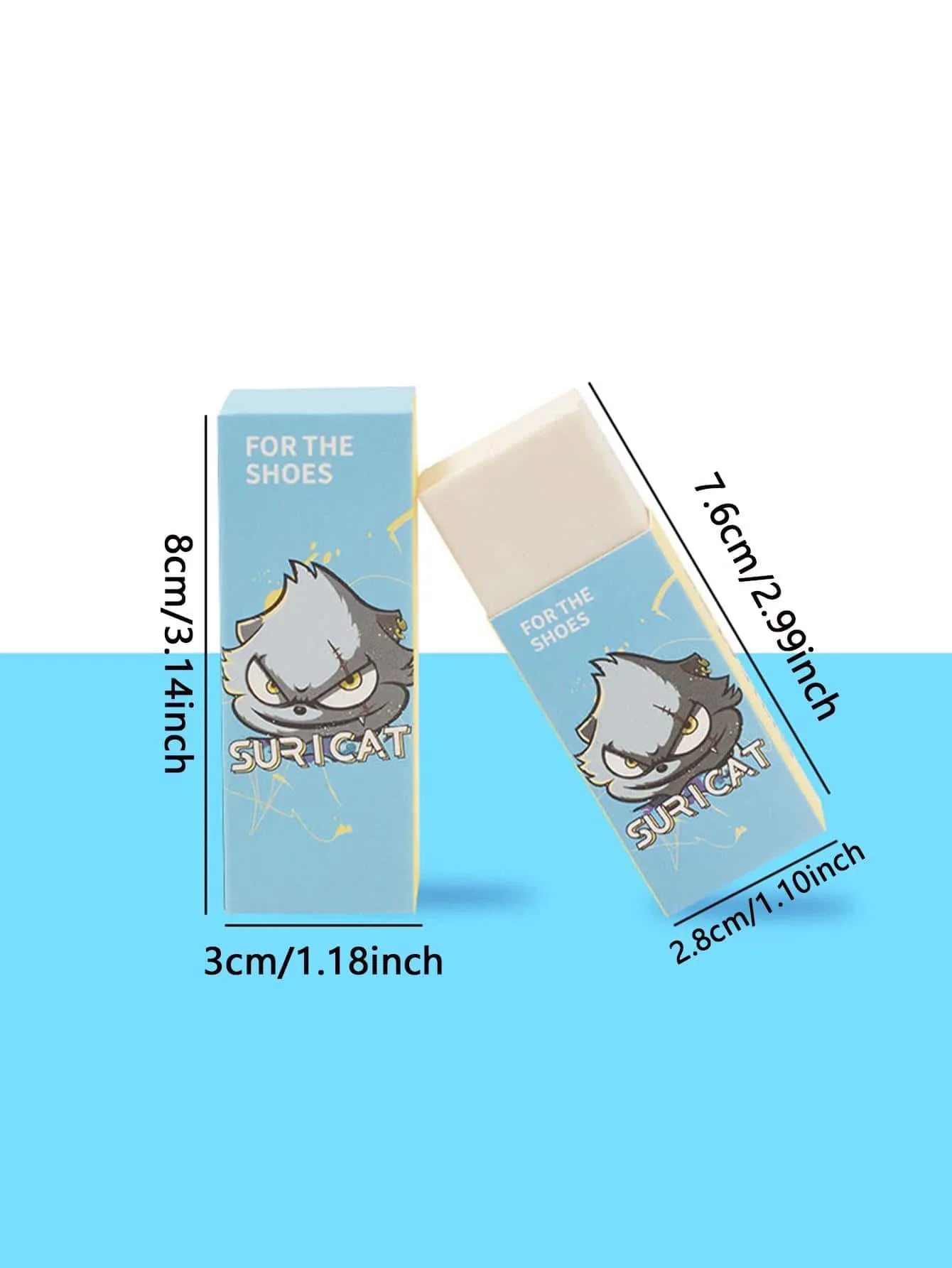 1 PC-Eraser Shoe Brush Rubber Block Super Clean Shoe Cleaning Eraser Suede Sheepskin Matte Shoes Leather Cleaner Sneakers 4