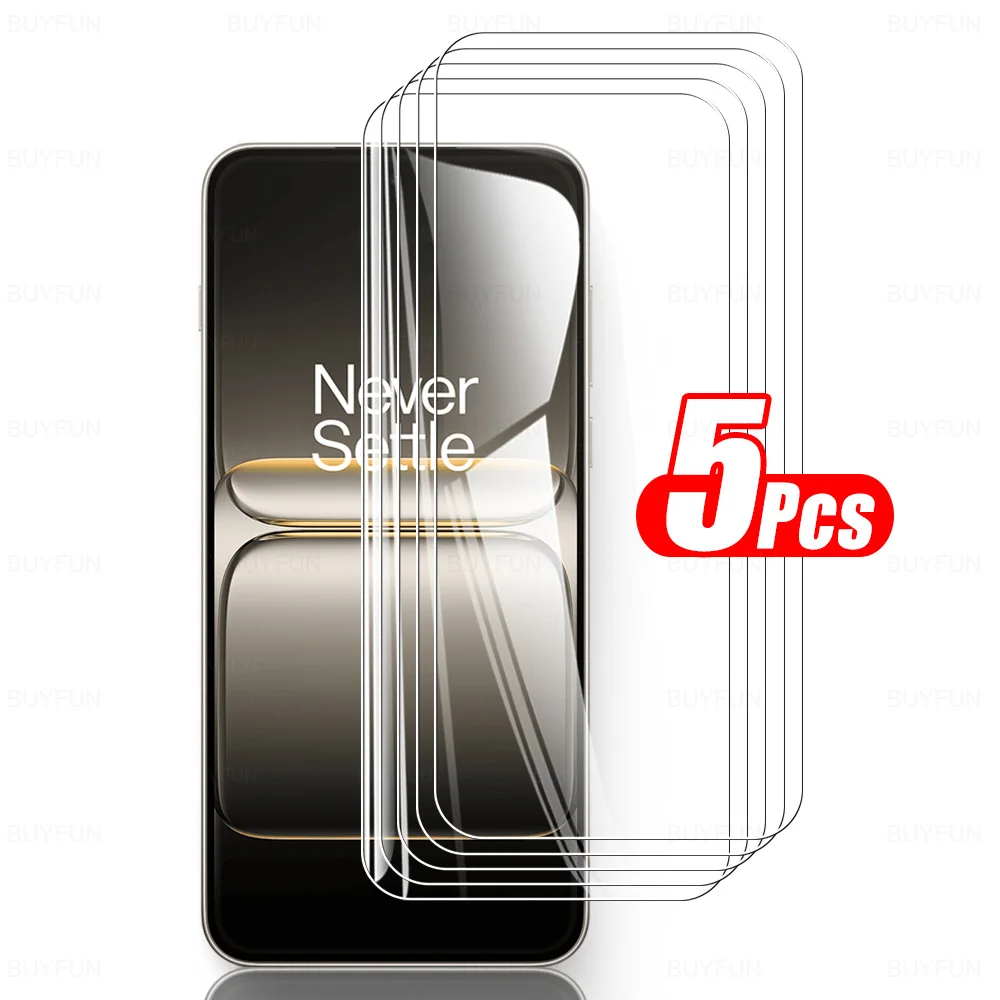 Premium Clear Screen Protector - 5 Pack, Tempered Glass, 6.83 inches