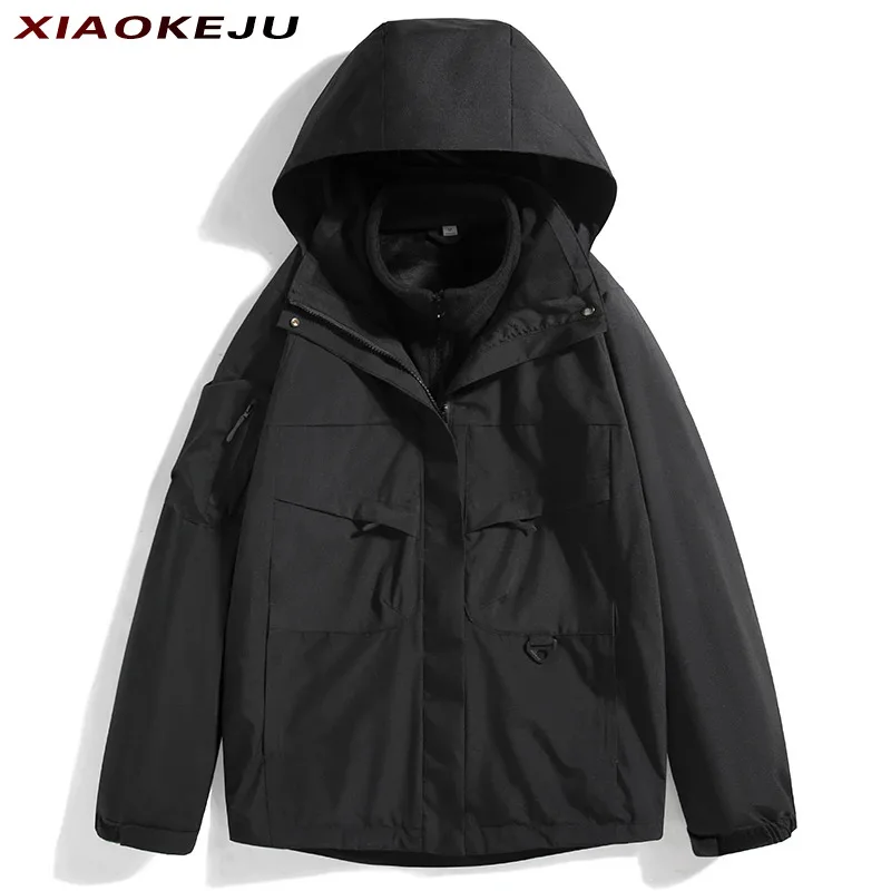 

Coat Man Winter Winter Jacket Hiking Jackets Fashion Casual Track Jacket Mountaineering Camping Heavy Bomber Motorcycle Baseball