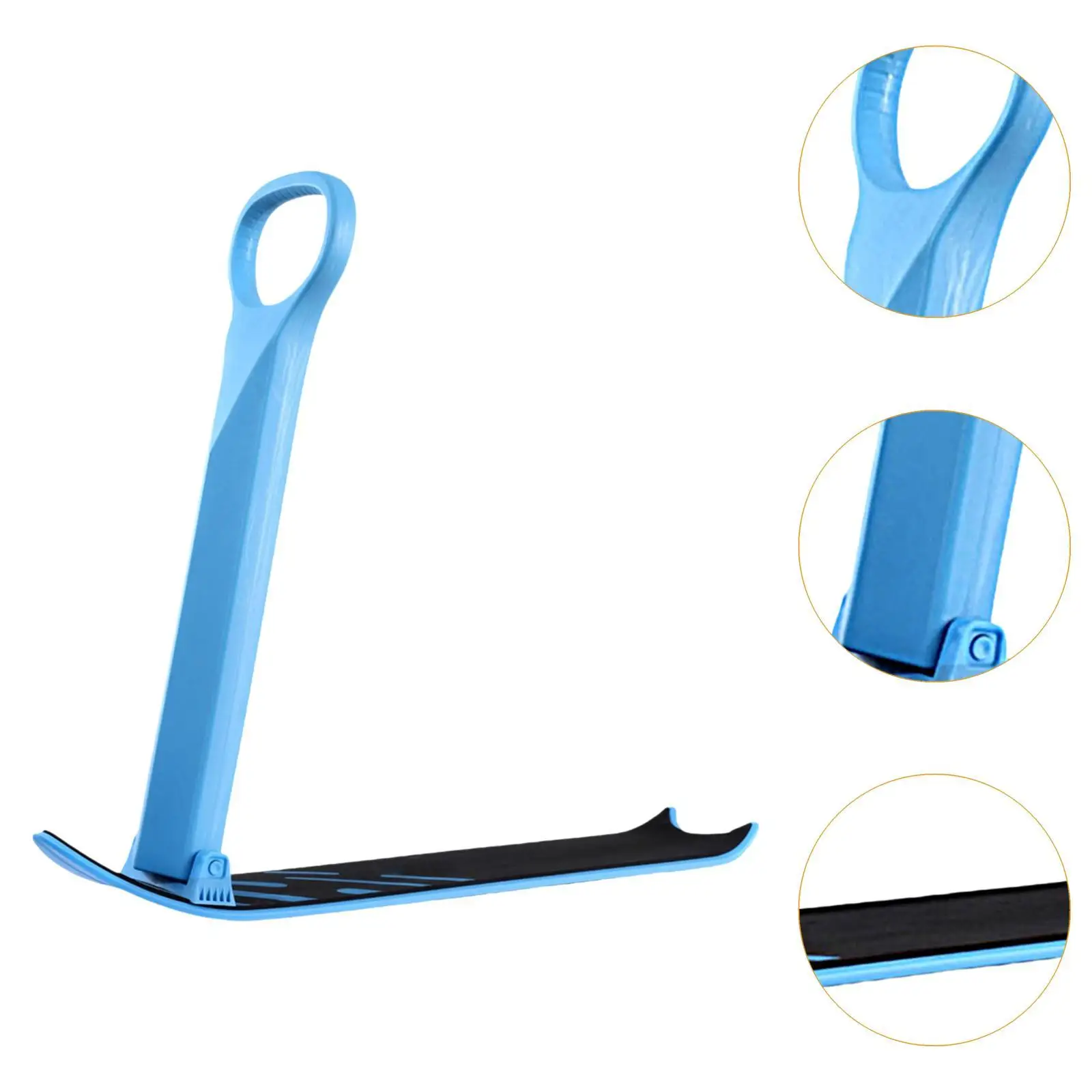 Ski Scooter Sleigh for Kids Adults Folding Grass Sand Sliding Sled Snow Sled