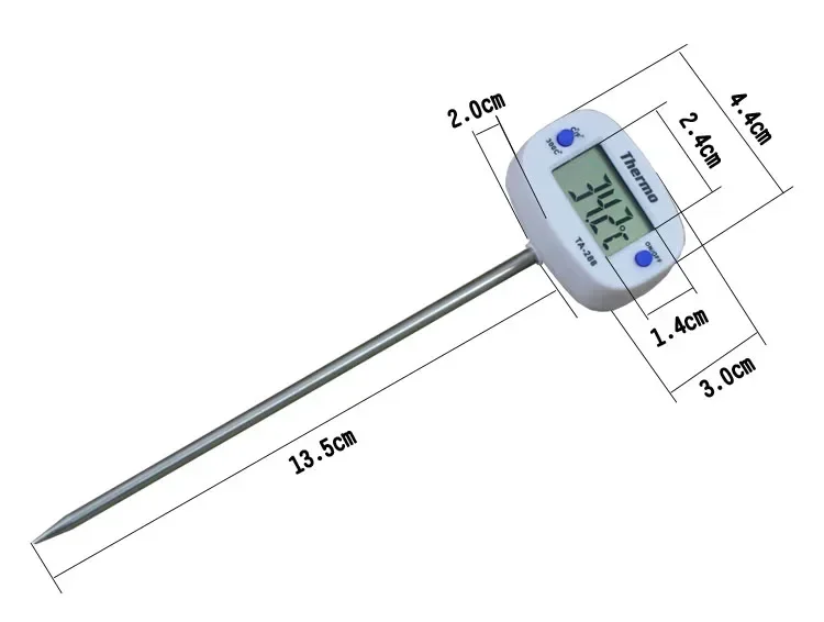Thermometer Ta-288 Electronic with A Shortened Probe (for Distillers) Kitchen Supplies Fermentation Home Brewing Wine Making 6