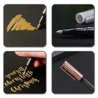 Metallic Marker Pens Set of 10 Colors Paint Markers for Black Paper Scrapbooking Crafts Card Making Ceramics and More - Image 4