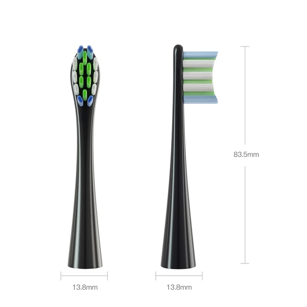 Replacement Brush Heads For Oclean X/ X PRO/ Z1/ F1/ One/ Air 2 /SE Sonic Electric Toothbrush Head DuPont Soft Bristle Nozzles 3 Replacement Brush Heads For Oclean X/ X PRO/ Z1/ F1/ One/ Air 2 /SE Sonic Electric Toothbrush Head DuPont Soft Bristle Nozzles 3