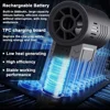130000RPM Turbofan, Powerful Wind Speed 35m/s High Power Jet Fan, With Flashlights Dust Blower Dust Removal Violent Turbo Fan 2