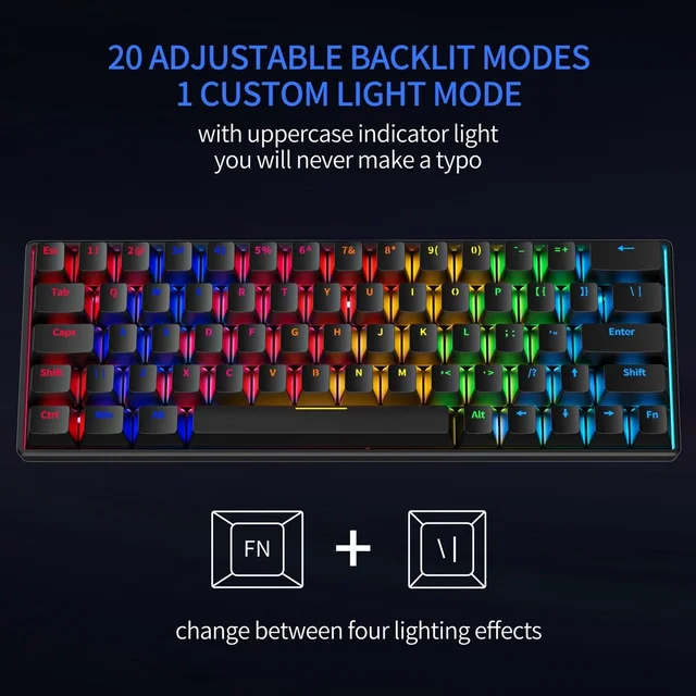 Mechanical Keyboard 63 Key