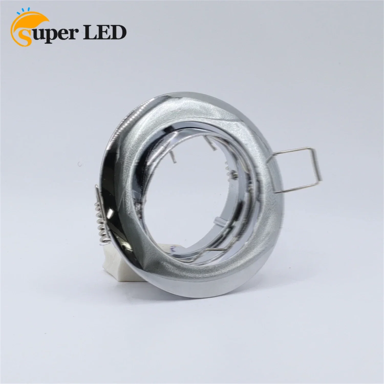 

JOYINLED Zinc Alloy Round Led Light Frame Recessed Spotlight Mounting Frame MR16 GU10 Base Socket Lighting Fixture