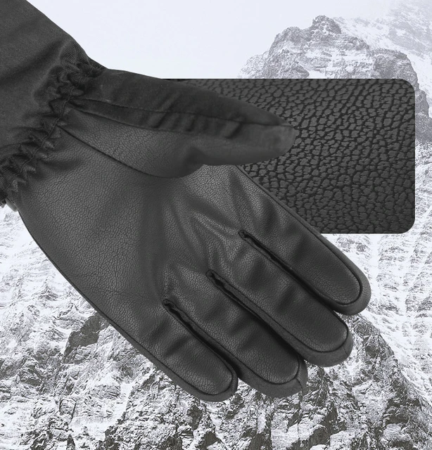 Guantes de esquí impermeables con pantalla táctil para hombre y mujer,  Guantes Térmicos de lana para Snowboard, moto de nieve, conducción,  senderismo, Invierno - AliExpress