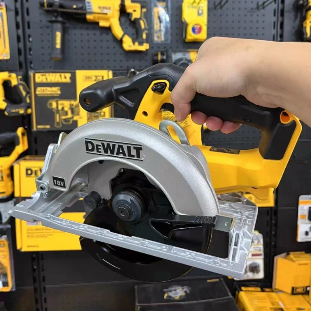 DEWALT 무선 원형 톱, 목공용 충전식 톱, 공구 전용, DCS391, 18V, 6-1/2-in, 165mm, 5150RPM, 50 °