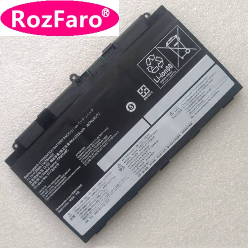 RozFaro FPCBP479 FPB0349S FPB0326S CP690859 CP690859-01 CP700540-01 Laptop Battery For Fujistu Stylistic Q665 Q616 Q738 Q739