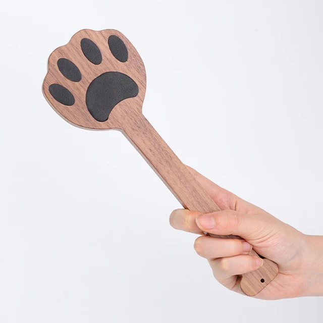 26CM Walnut wood Horse Whip Riding Crop Top Paddle Flogger for Horse Equestrian Riding Equestrian Bat