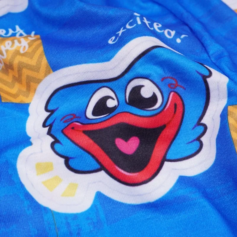Hot Selling Smiling Critters Peripheral Poppy Game Printed Summer Short-sleeved Suit Two-piece Set The Best Gift for Children 5