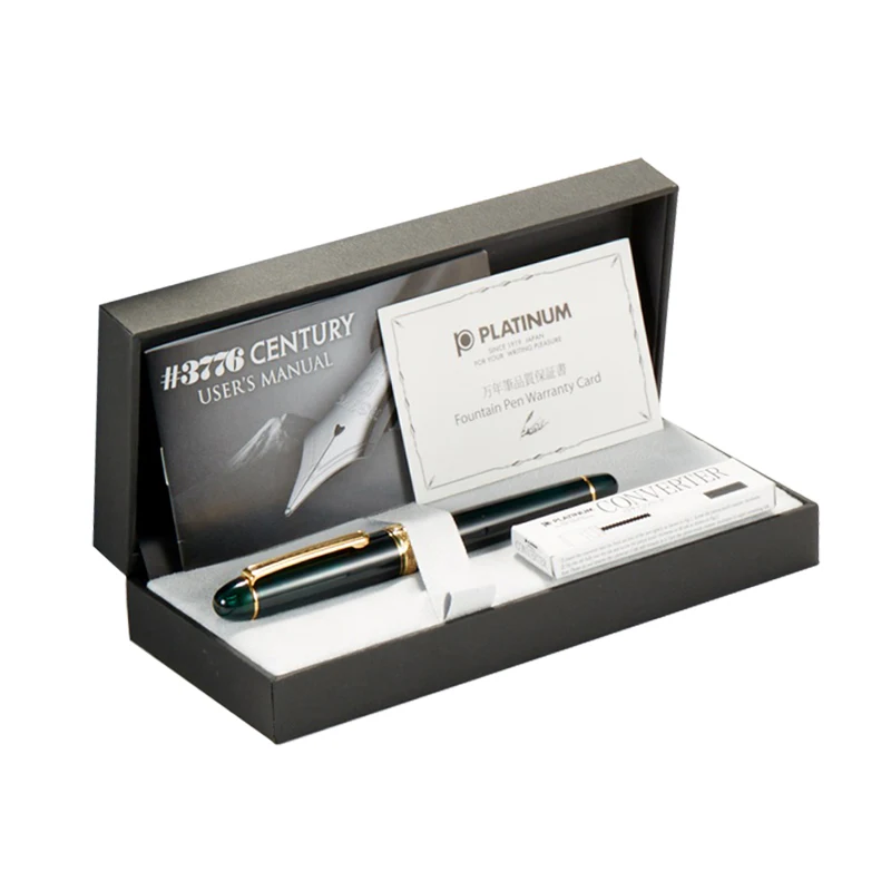 Japan Original PLATINUM 3776 Fountain Pen Century 14K Gold