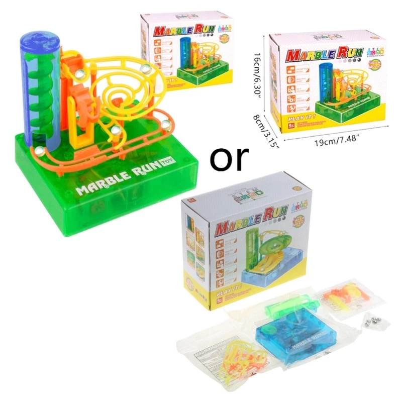 

DIY Electric Maze Ball Track Marble Race Run Blocks Inserted Building Blocks for 1560