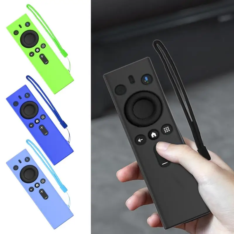 

Remote Control Silicone Case Protective Cover For Rokid Station Remote Control Anti-drop Dustproof Case Shell with Lanyard