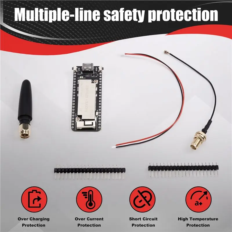 ESP32+ Lora 개발 보드용 무선 스틱 라이트 V3 ESP32-S3 노드 타입-C용 433-510Mhz