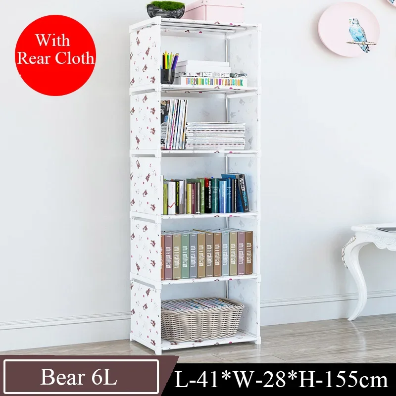Book Display Stand Industrial Style Wood Bookshelf Invisible Shelf