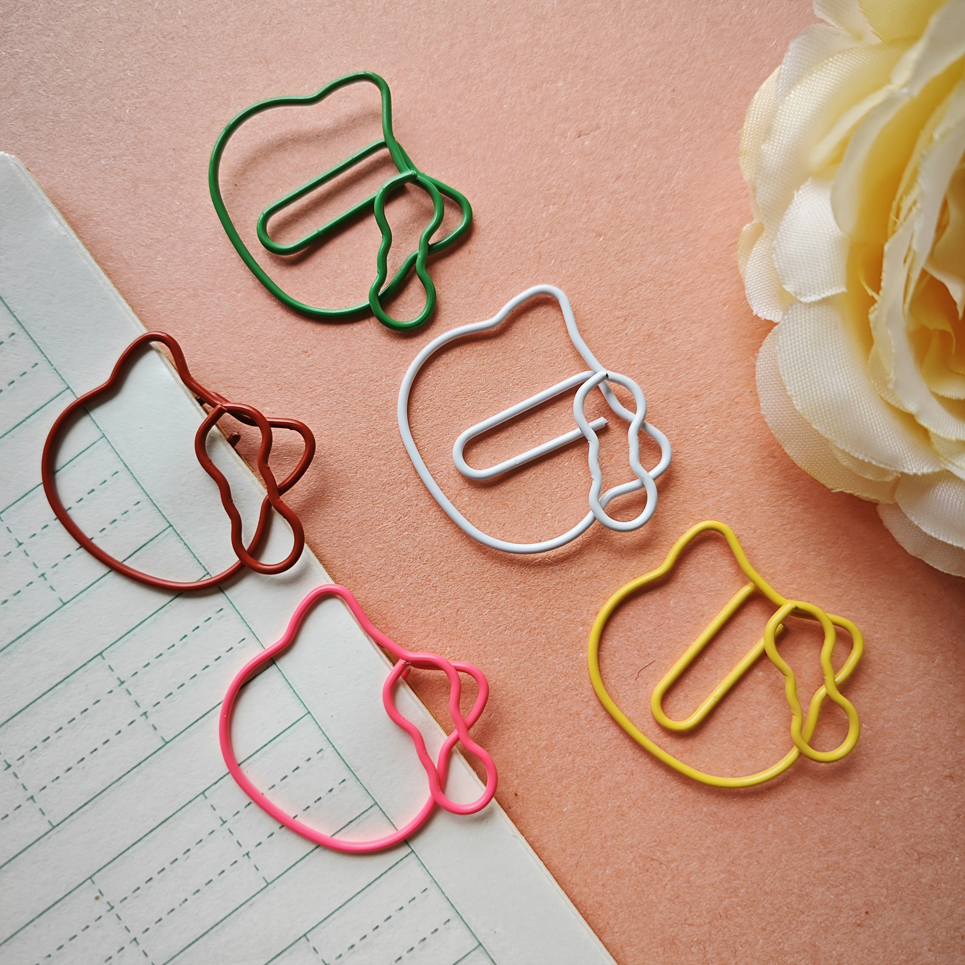 Cat Shaped Paper Clips 4