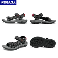 Sandales de Sport de randonnée classiques pour hommes, chaussures de plage légères, de loisirs, d'été, à bout ouvert, respirantes, pour voyage et marche 5