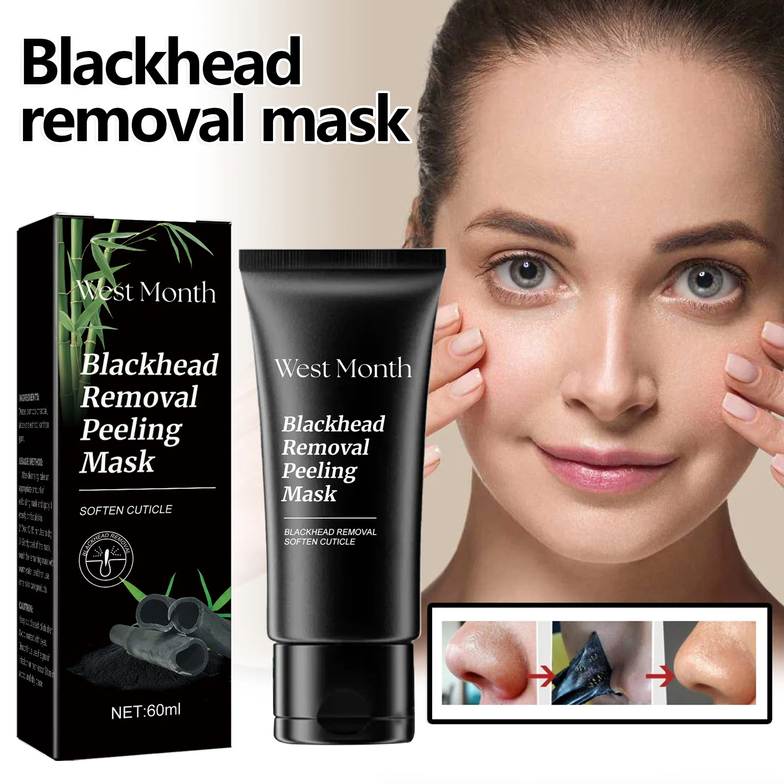60mlWestMonthMintJulepMaskMoisturizingFacialDeepCleansing