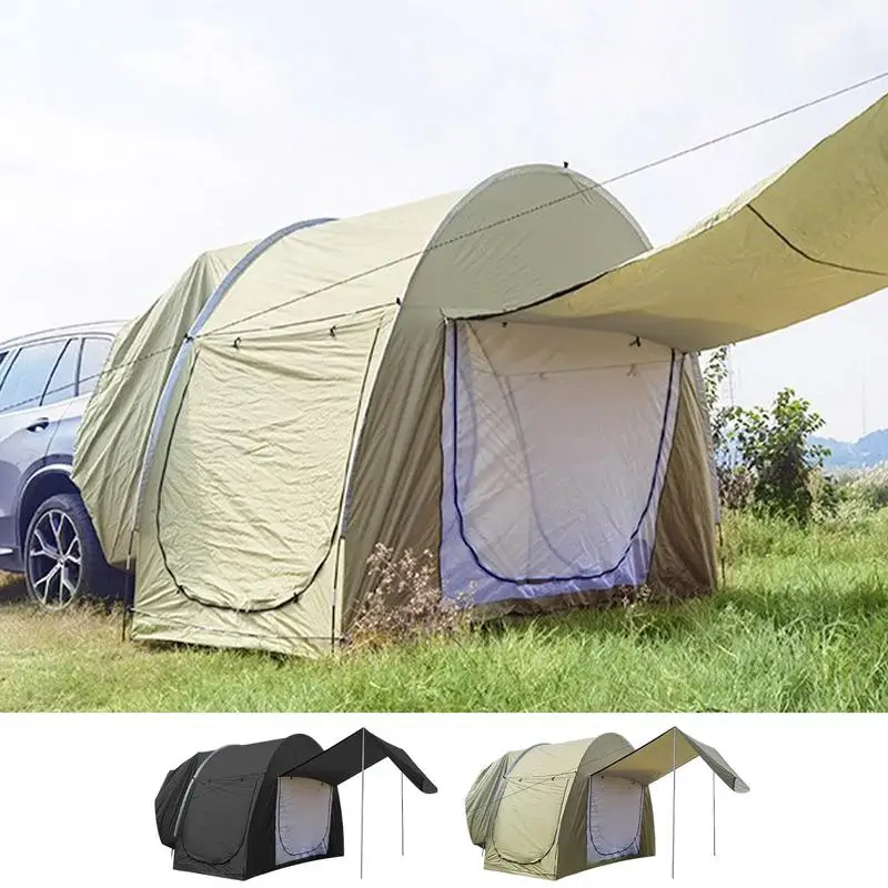 

Car Camping Tent Waterproof SUV Tent For Camping Universal Hatchback Blackout Tent Portable Trailer Roof Tent Travel supplies