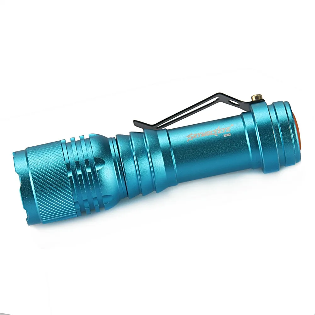 

200-500m Flashlight Non-thermal Radiation XPE LED Flashlight 6000LM Aluminum Alloy High/Low/SOS LED Lamp Torch