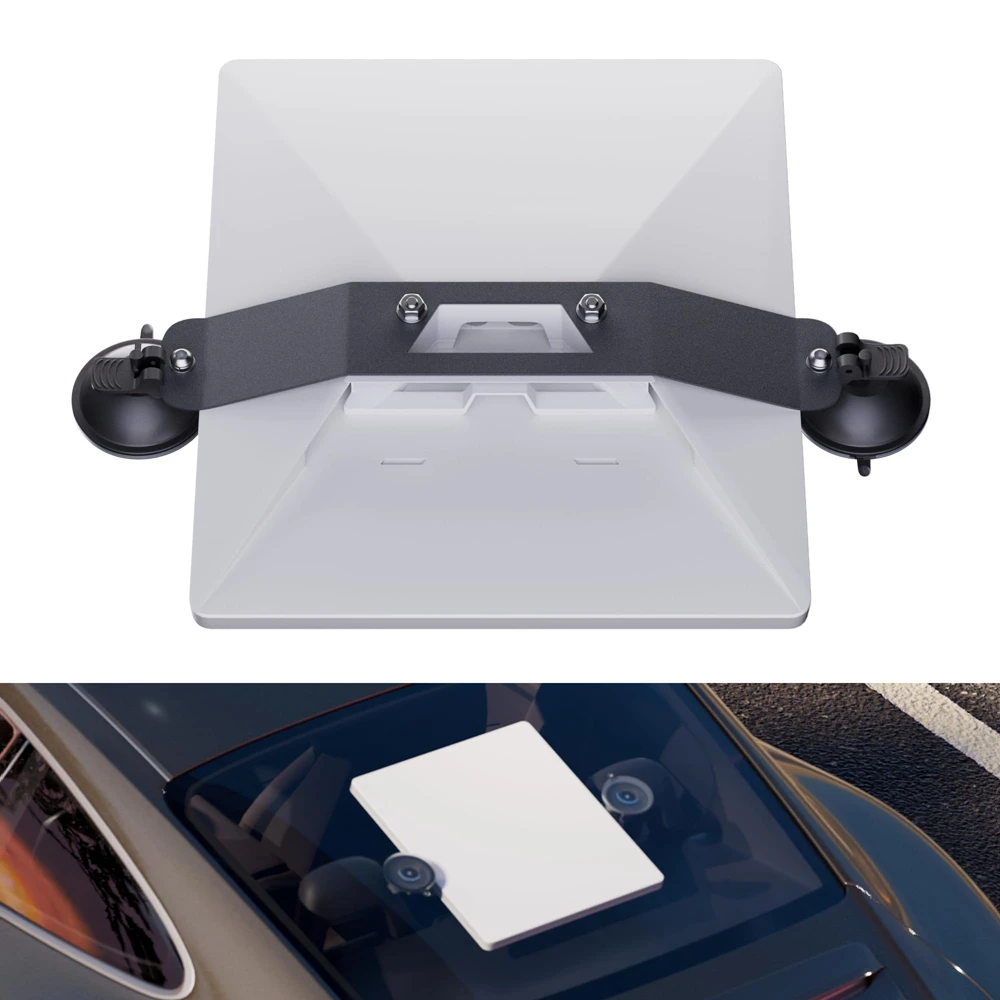 Starlink Mini Suction Cup Mounting Kit Sunroof Mount Work Original Kickstand Car Front Rear Window starlink mount bracket For Starlink Mini