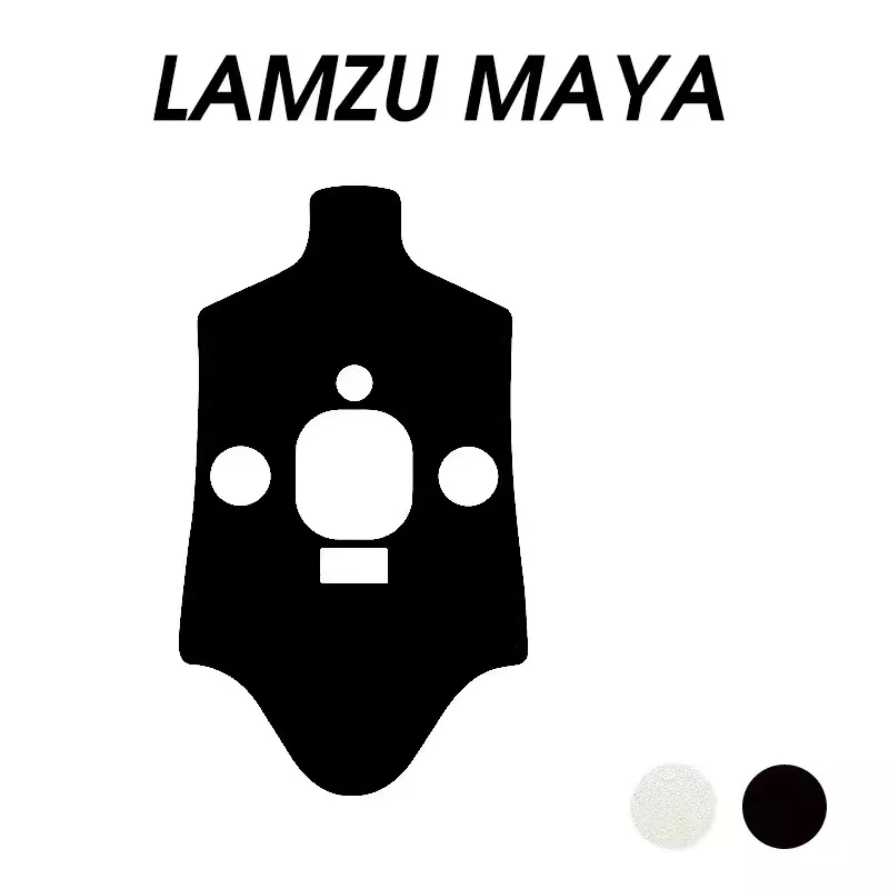 Etiqueta à Prova de Poeira do Mouse para Mouse Labrador Maya Gwolves Htx 4k Claro Fosco Preto Peça - Imagem 4