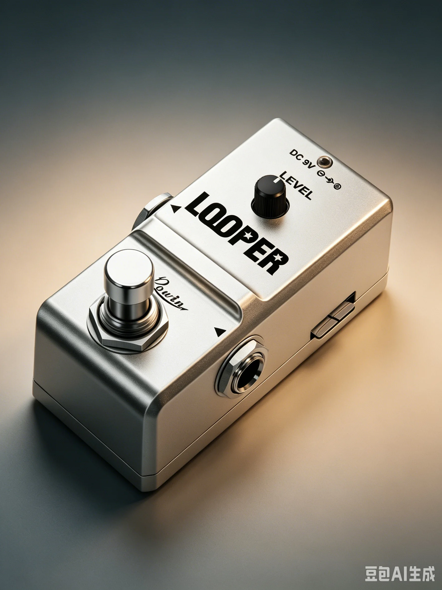 Rowin Ultimate Looper Pedal with 10-Minute Recording & Unlimited Overdubs