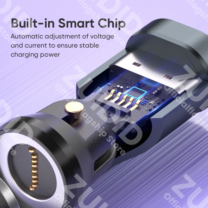 9-Pin USB C to Type C Magnetic OTG Adapter PD240W thumbnail 8
