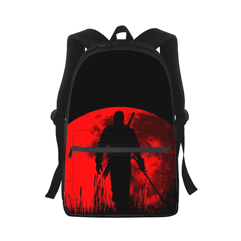 Japan samurai art Men Women Backpack 3D Print Fashion Student School Bag Laptop Backpack Kids Travel Shoulder Bag