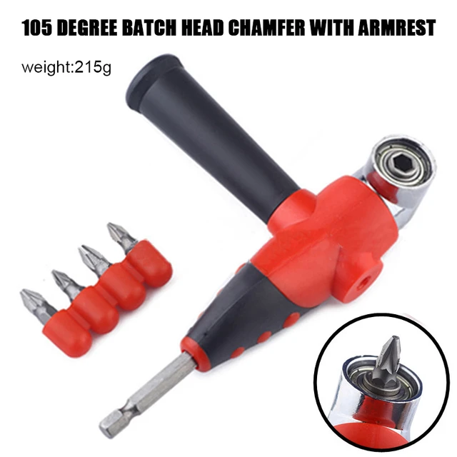 105 Degree Angle Hex Socket Drill Bit Screwdriver Can Rotate