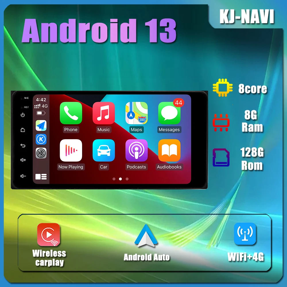 For Toyota VIOS CROWN CAMRY HIACE PREVIA COROLLA RAV4 Android Car