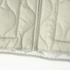 PB&ZA2024 Autumn New Women's Clothing Style Round Neck Loose Lightweight Pocket Decoration Cotton Jacket Quilted Coat 4