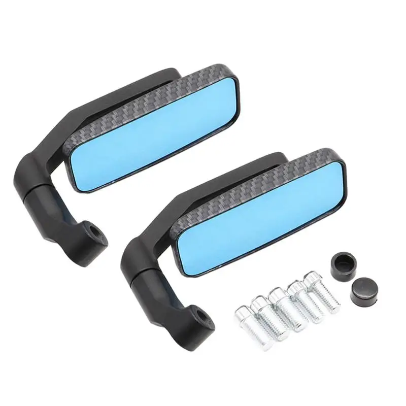 

Motorcycle Rearview Mirror Scooter E-Bike Rearview Mirrors Adjustable Side Mirrors Motorbike Convex Mirror Rear View Mirror